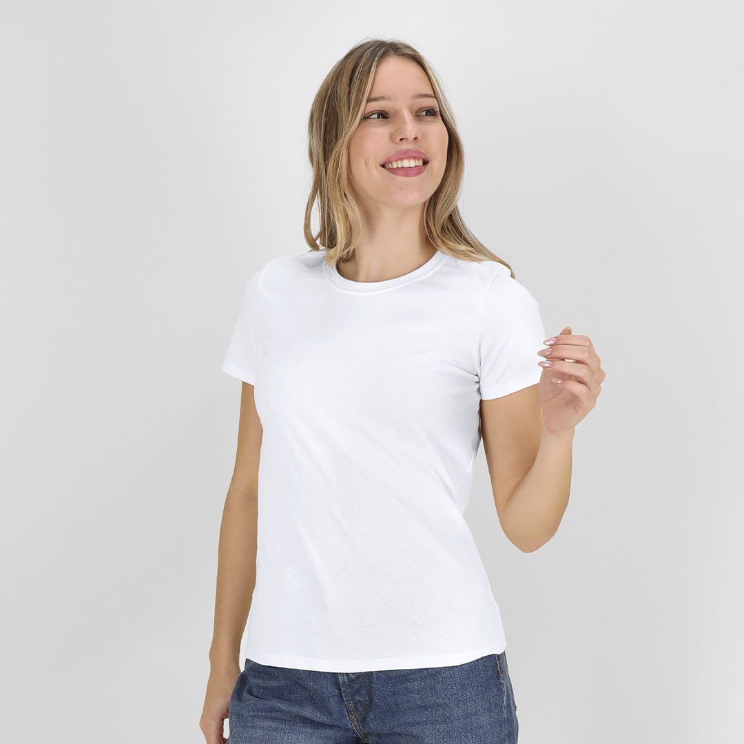 Camiseta Mujer Blanca «keya» WCS180