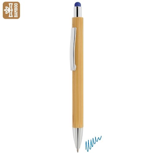 BOLIGRAFO BAMBU CON TOUCH «BORNEO»10054