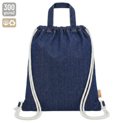 BOLSA MOCHILA DE ALGODÓN RECICLADO «AGRA»10073-DE
