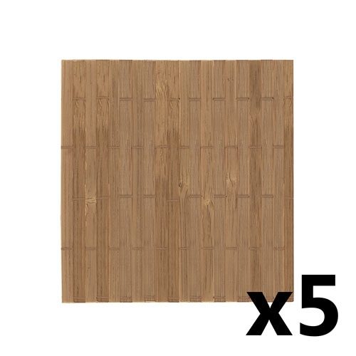 SET 5 POSAVASOS DE BAMBÚ «CEYLAN»10130