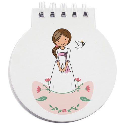 LIBRETA COMUNIÓN NIÑA «FRIDA»10179