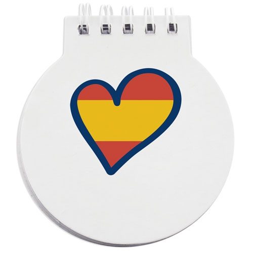 LIBRETA «CORAZÓN ESPAÑA»10180