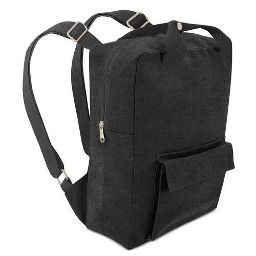MOCHILA DE ALGODÓN RECICLADO «KANDY»10319-NE