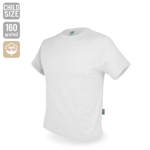 CAMISETA DE ALGODÓN 160G ADULTO Y NIÑO «NATUR»10333-2-3