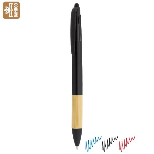 BOLÍGRAFO PUNTERO 3 COLORES BAMBÚ «IRVIN»10415