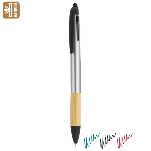 BOLÍGRAFO PUNTERO 3 COLORES BAMBÚ «IRVIN»10415