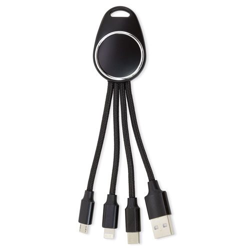 CARGADOR DE LUZ LED 3 EN 1 «TECHNO»10422