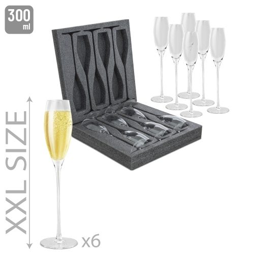 PACK 6 COPAS DE CAVA «ARIANA»10447