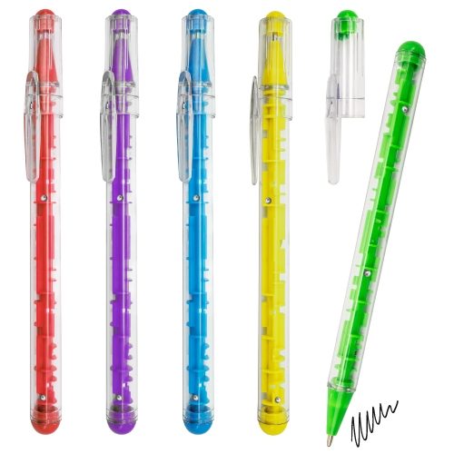 SET DE BOLIGRAFOS TINTA NEGRA «MAZE» ( 10 PCS)10514
