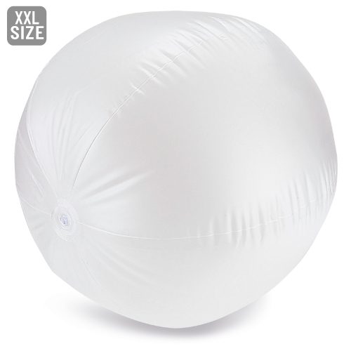 BALÓN DE PLAYA BLANCO TRANSLUCIDO «FLOTS»10519
