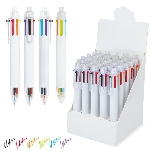 SET DE BOLIGRAFO 6 COLORES «CREATIV»10629