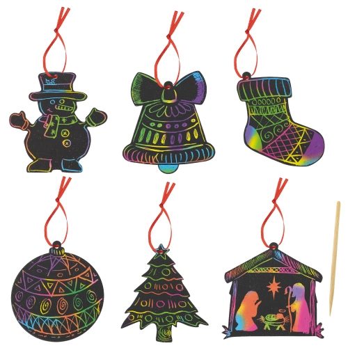 SET ADORNOS «SCRAPY CHRISTMAS»10636