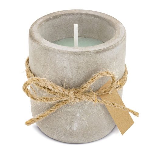 VELA AROMÁTICA ECOCEMENTO «STELLA»10657