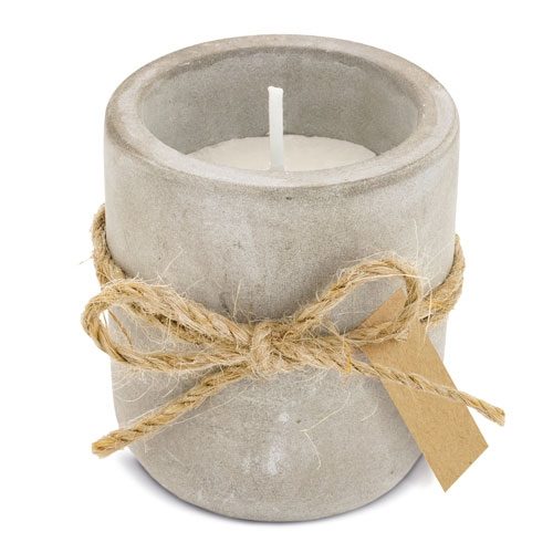 VELA AROMÁTICA ECOCEMENTO «STELLA»10657