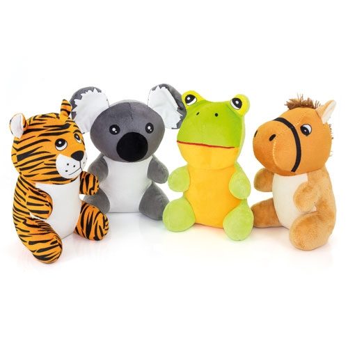 SET 4 PELUCHES «HAPPY ZOO»10675