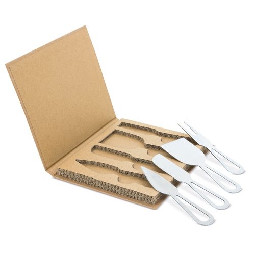 SET 4 CUCHILLOS PARA QUESO «GOURMET»10688