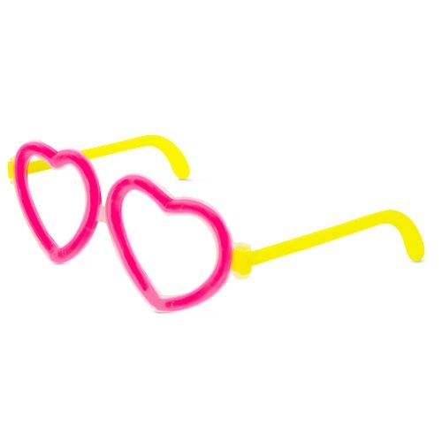 SET GAFAS DE NEON «LUV»10697
