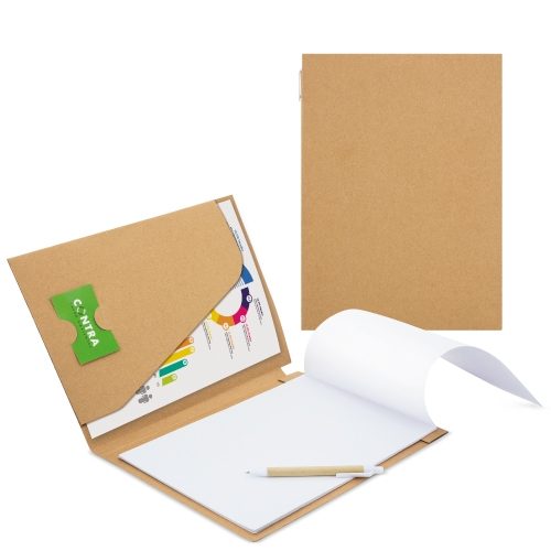 CARPETA CON BLOC Y BOLIGRAFO ECO «SEMINAR»10706