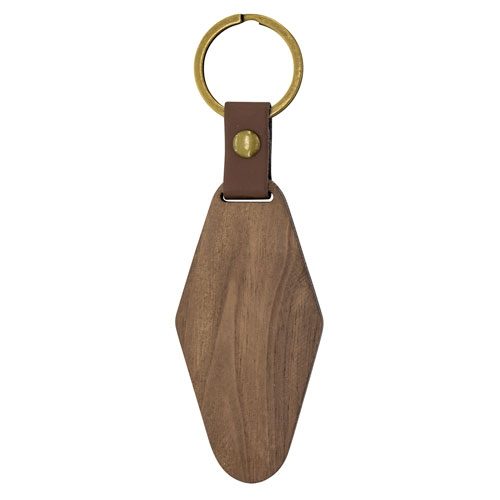 LLAVERO DE MADERA ROMBO»SAMOA»10742