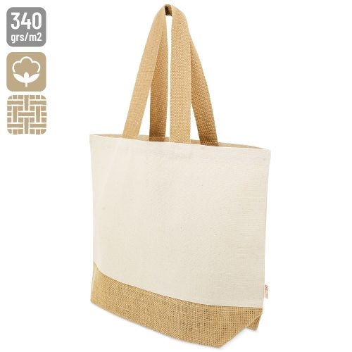 BOLSA DE ALGODÓN Y YUTE «MISHA»10786