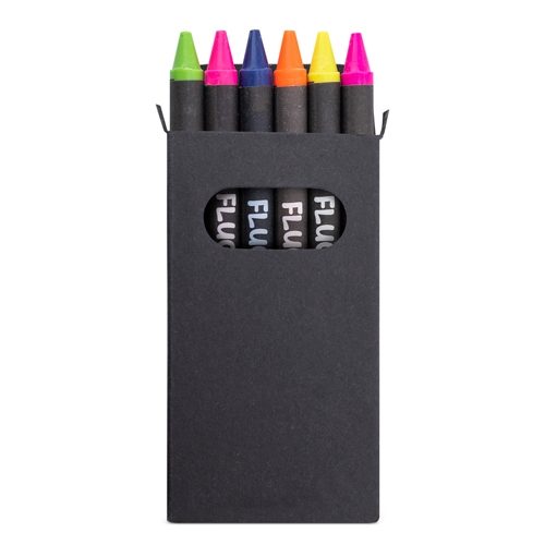 CAJITA DE 6 CERAS FLUOR «LUMYNI»10811