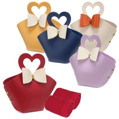 SET 5 BOLSITOS CON TOALLA «COQUETTE»10911