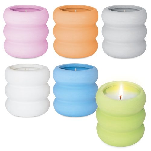 SET DE 6 VELAS AROMÁTICAS «SHERA»10912