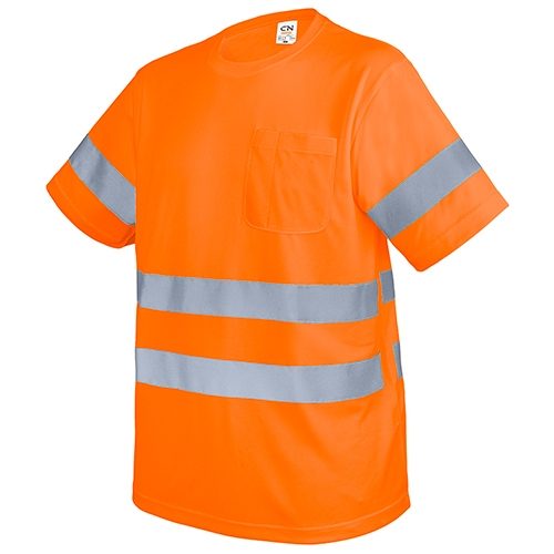 CAMISETA CON BOLSILLO Y BANDAS REFLECTANTES «KRZ»10945