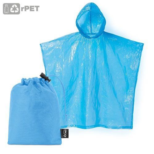 PONCHO CON BOLSA RPET «BROSS»10971