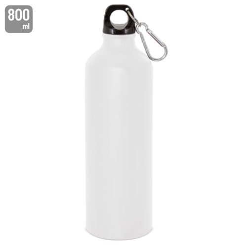 BOTELLA DE ALUMINIO CON MOSQUETON 800 ml. «TUAREG»10990-SUB