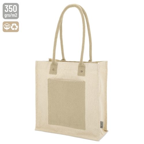 BOLSA DE ALGODÓN CANVAS RECICLADO «SURAT»10993
