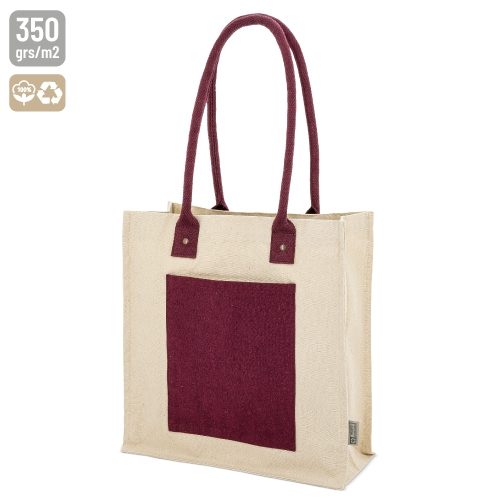 BOLSA DE ALGODÓN CANVAS RECICLADO «SURAT»10993