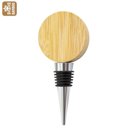 ABREBOTELLAS TAPÓN BAMBÚ NATURAL «ALLIUM»11019