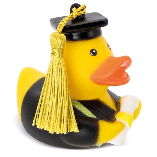 PATITO DE GOMA «LICENCIADO»11062