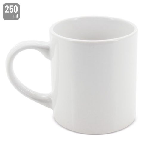 <p>MUG SUBLIMACION 250 ML BLANCA61400