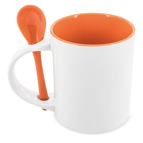 MUG SUBLIMACION REDONDA CON CUCHARA «NEIVA»93200
