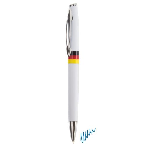 BOLIGRAFO METAL/PLASTICO BANDERA ALEMANIA «AYSEN»A-328-ALE