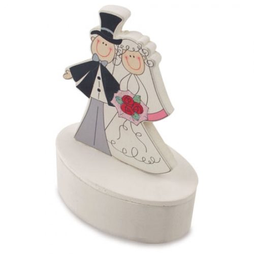 CAJITA BODA CHIC «NOVIOS»B-254