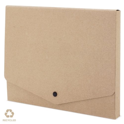CARPETA RECICLADA BOTON «TREXA»B-354