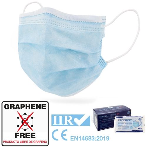 – MASCARILLA QUIRURGICA IIRCV-25-1-AZ