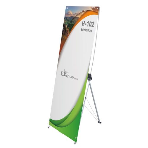 BANNER ALUMINIO 80×198 CM «SESCOR»H-102