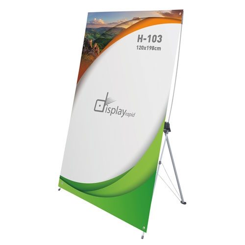 BANNER ALUMINIO 120×198 CM «TREJO»H-103