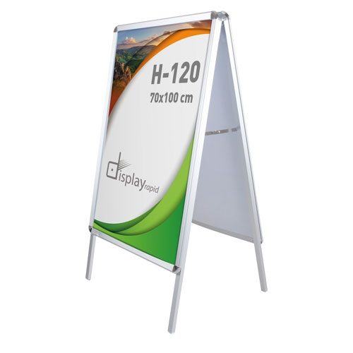 CABALLETE ALUMINIO 70×100 2 CARAS «XIRA»H-120
