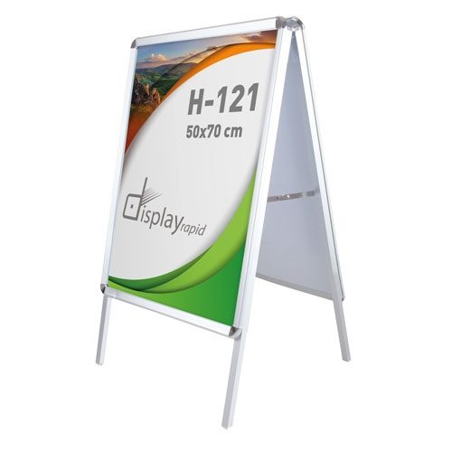 CABALLETE ALUMINIO 50×70 2 CARAS «XIRA»H-121