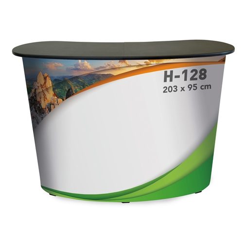 MOSTRADOR PROMOCIONAL CURVADO «CURVY»H-128