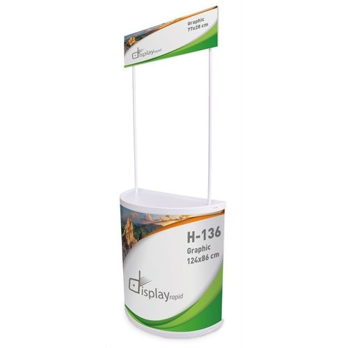 MOSTRADOR SEMICIRCULO PROMOCIONAL «ONZO»H-136