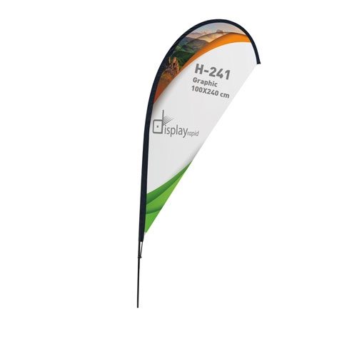 SOPORTE BANDERA FORMA GOTA 3 MH-241