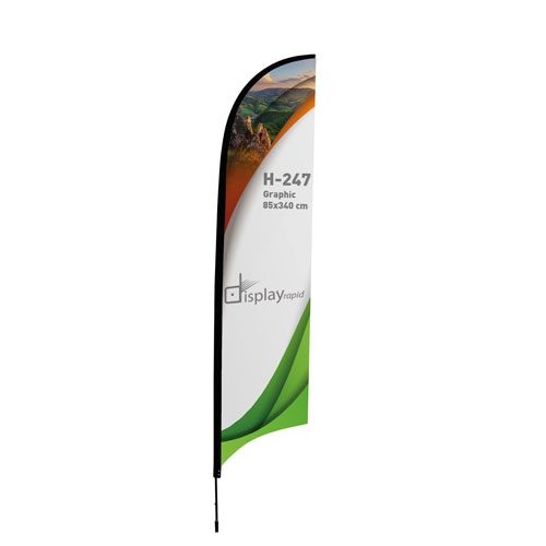 SOPORTE BANDERA FORMA PLUMA 4 MH-247