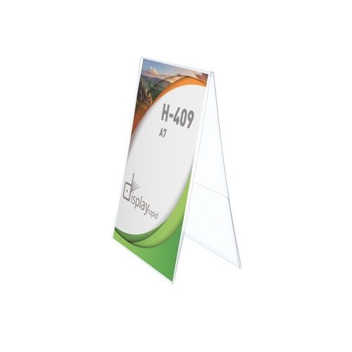 PORTAGRAFICA PVC DUO VERTICAL A7 «DALY»H-409