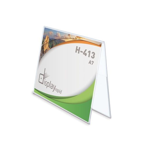 PORTAGRAFICA PVC DUO HORIZONTAL A7 «DARLOT»H-413